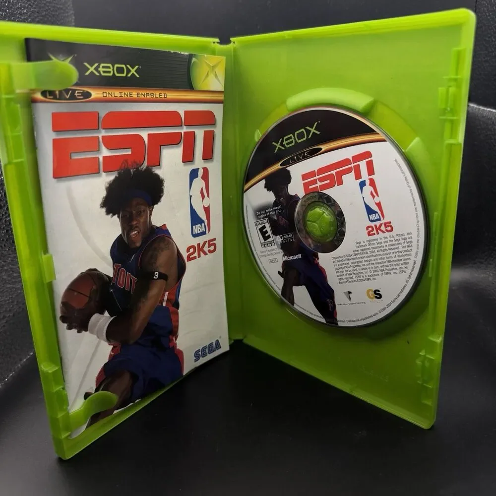 ESPN NBA 2K5 (Microsoft Xbox, 2004)